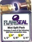 FlareSeal modelo MSP-0406 sem vazamentos para pacote Mini Split