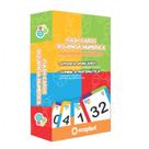 Flash cards de atividades matemáticas Sequência Numérica com 53 cartas - Ecoplast