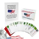 Flash Cards definem cidadania dos EUA 2025 em inglês/espanhol