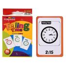 Flash Cards Interactive Learning Clock Time Read Toddler