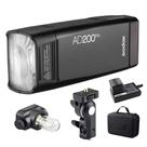 Flash estroboscópico GODOX AD200 Pro e AD200Pro II 200Ws 2.4G Flash estroboscópico GODOX AD200 Pro e AD200Pro II 200Ws 2.4G