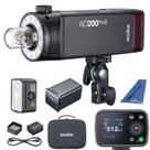 Flash Godox AD200Pro II Wireless TTL HSS LED bicolor