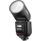 Flash godox v1pro para sony com bateria ttl/hss v1pro-s