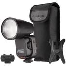 Flash para câmera Westcott FJ80 II M 80Ws Speedlight com tela sensível ao toque Flash para câmera Westcott FJ80 II M 80Ws Speedlight com tela sensível ao toque
