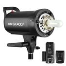 Flash Tocha Estúdio Godox Sk400 Ii 110v + Rádio Flash