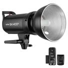 Flash Tocha Estúdio Godox Sk400 Ii 110v + Rádio Flash