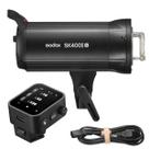 Flash Tocha Godox 400w Sk400ii V 110v + Nano X3 Nikon
