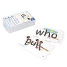 Flashcards Child1st SnapWords Lista B Multissensoriais para ESL