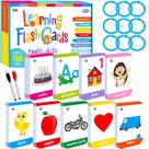 Flashcards SpriteGru 180 Toddler Learning com marcador apagável