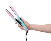 Flat Iron Aria Beauty The Twist Split-Barrel para todos os tipos de cabelo
