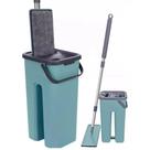 Flat Mop Vertical Lava E Seca Multiuso Com Balde 2 Refil