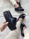 Flatform Papete Feminina Maya Preta