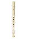 Flauta Doce Yamaha Soprano Germânica Yrs23 Original Creme