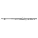 Flauta Transversal Prateada Michael Essence WFLM32N