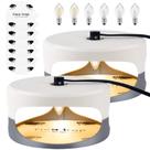 Flea Trap Uniwons Premium para uso doméstico com 2 pacotes e LED