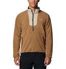 Fleece Columbia Sequoia Grove com meio zíper para homens tamanho delta L