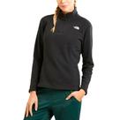 Fleece Feminino TKA 100 Glacier 1/4 Zip TNF Black - The North Face