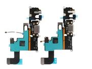 Flex De Carga Para ip 6 6g Microfone Preto