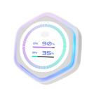 Flex Kit Cooler Master Lcd Para Water Cooler Branco Rl-Lcfk-Flcd-Rw