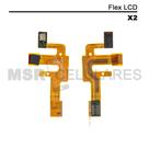 Flex LCD Display para placa principal celular MOTOROLA modelo X2