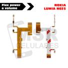 Flex power e volume celular NOKIA modelo LUMIA N625