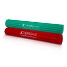 FlexBar Theraband - Barra Terapêutica para Cotovelo (2 Unidades - Vermelha/Verde)