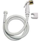 Flexível Branco Deca 1,2 Mts Com Ducha E Suporte Det. Dourado - 4606305K120 Flexível Branco Deca 1,2 Mts Com Ducha E Suporte Det. Dourado - 4606305K120