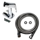 Flexível Cromado 1,2 M Com Ducha E Suporte - 2300932K100