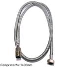 Flexível Deca Malha Aço 1,40m Macho X Fêmea 1/2" - 4260018CS