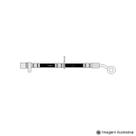Flexivel do Freio Dianteiro Direito 580mm Honda Civic 01 / ...
