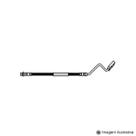 Flexivel do Freio Dianteiro Esquerdo 530mm F250 S.Duty / F350 Dianteiro Esquerdo com ABS 4 Rodas 99 / ...