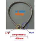 Flexível Monocomando Lorenzetti M10 600mm 1/2" - T114B