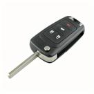 Flip remoto Shell chave caso para Chevrolet, Camaro, Cruze, Equinox, 4 botões