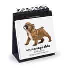 Flipchart de mesa genuíno Fred Daily DOGGO