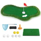 Floating Golf Green Floranest para piscina com selecionador de bolas