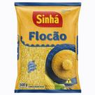 Flocão de Milho Sinhá 500G Farinha de Milho Flocada Cuzcuz Natural Sem Glúten