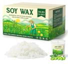 Flocos de cera de soja natural NORVENCE 4,5 kg para fabricação de velas Flocos de cera de soja natural NORVENCE 4,5 kg para fabricação de velas