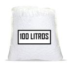 Flocos de isopor (100 litros) para enchimento de puffs, almofadas e travesseiros