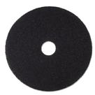 Floor Pad 3M Low Speed Stripper 7200 preto de 19 cm (caixa com 5)