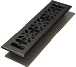 Floor Register Decor Grates Gothic AGH212-BLK 5x30cm pretas
