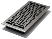 Floor Register Decor Grates Oriental AJH614-NKL 15x36cm Níquel
