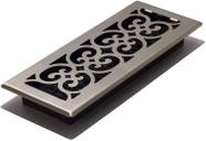 Floor Register Decor Grates SPH412-NKL 10x30cm de níquel escovado