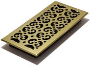 Floor Register Decor Grates SPH614 15x36 cm em latão
