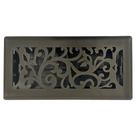 Floor Register Sierra Grates 10x35cm Bronze metálico