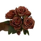 Flor artificial buquê com 5 rosas Flor artificial buquê com 5 rosas