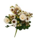 Flor artificial buquê margaridas com cravo