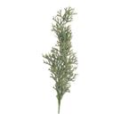 Flor Artificial Chifre De Veado 77cm Verde Permanente Decora