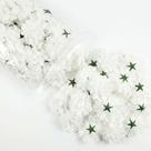 Flor Artificial Crisântemo Branco Saco com 50 Botões para Decoração de Eventos Maison Charlo