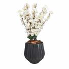Flor Cerejeira Pessegueiro Artificial com Vaso Polietileno
