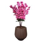 Flor Cerejeira Pessegueiro Artificial + Vaso Polietileno